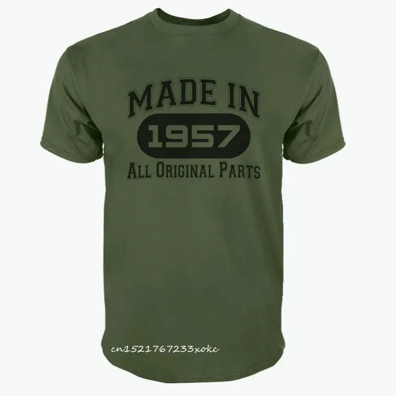 Men's T-Shirt Made 1957 All Original Parts 90/10 - Get it from Bo
