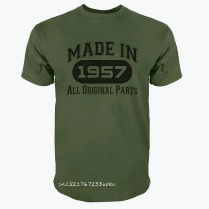 Men's T-Shirt Made 1957 All Original Parts 90/10 - Get it from Bo