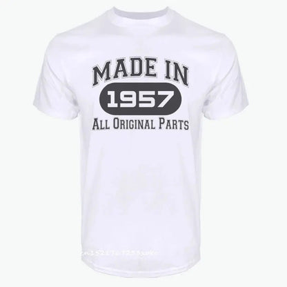 Men's T-Shirt Made 1957 All Original Parts 90/10 - Get it from Bo