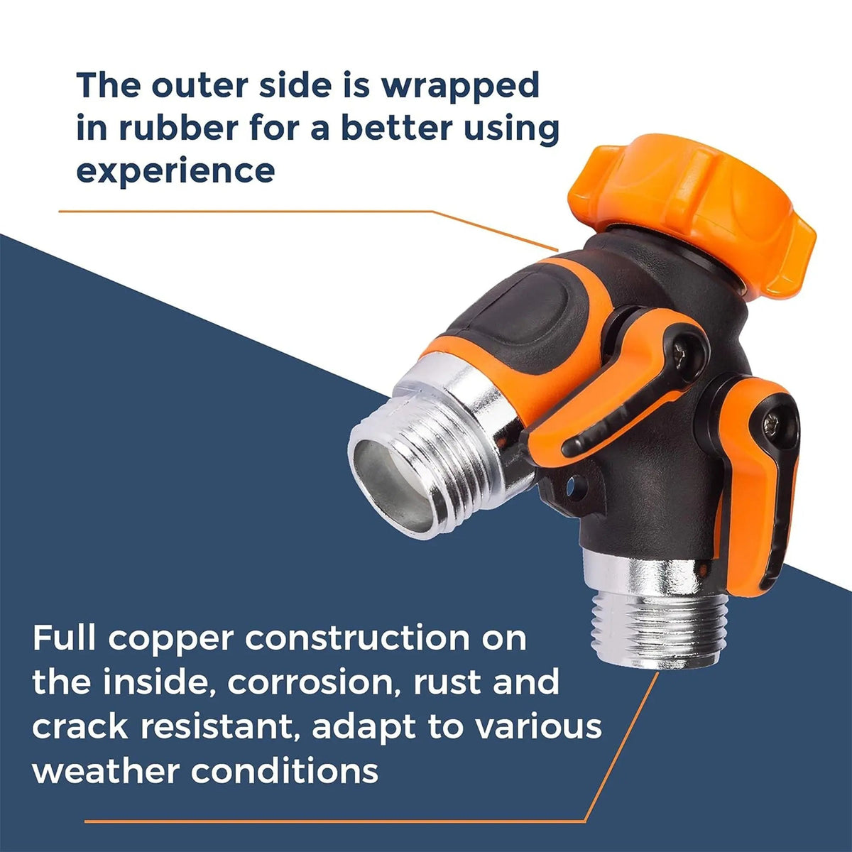 Metal Water Hose Splitter - Get it from Bo