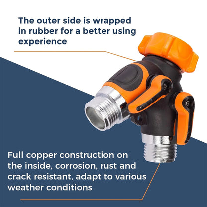 Metal Water Hose Splitter - Get it from Bo