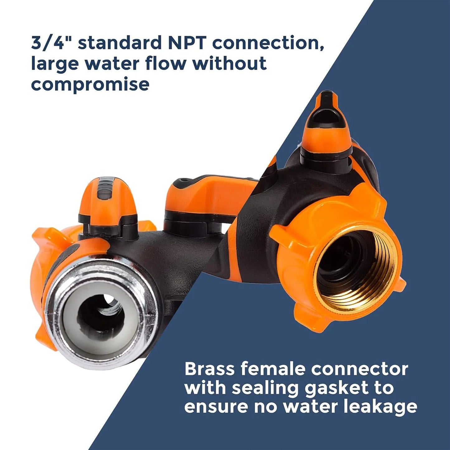 Metal Water Hose Splitter - Get it from Bo