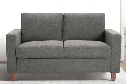 Miles 2 Piece Couch And Loveseat Set With Reversible Pillows Grey - Get it from Bo