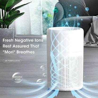 Mini Desktop Air Purifier Portable Air Purifier Household Air Cleaner - Get it from Bo