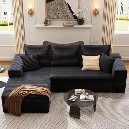 Modern 107 Inch Cloud Sectional Couch with Chaise - Get it from Bo