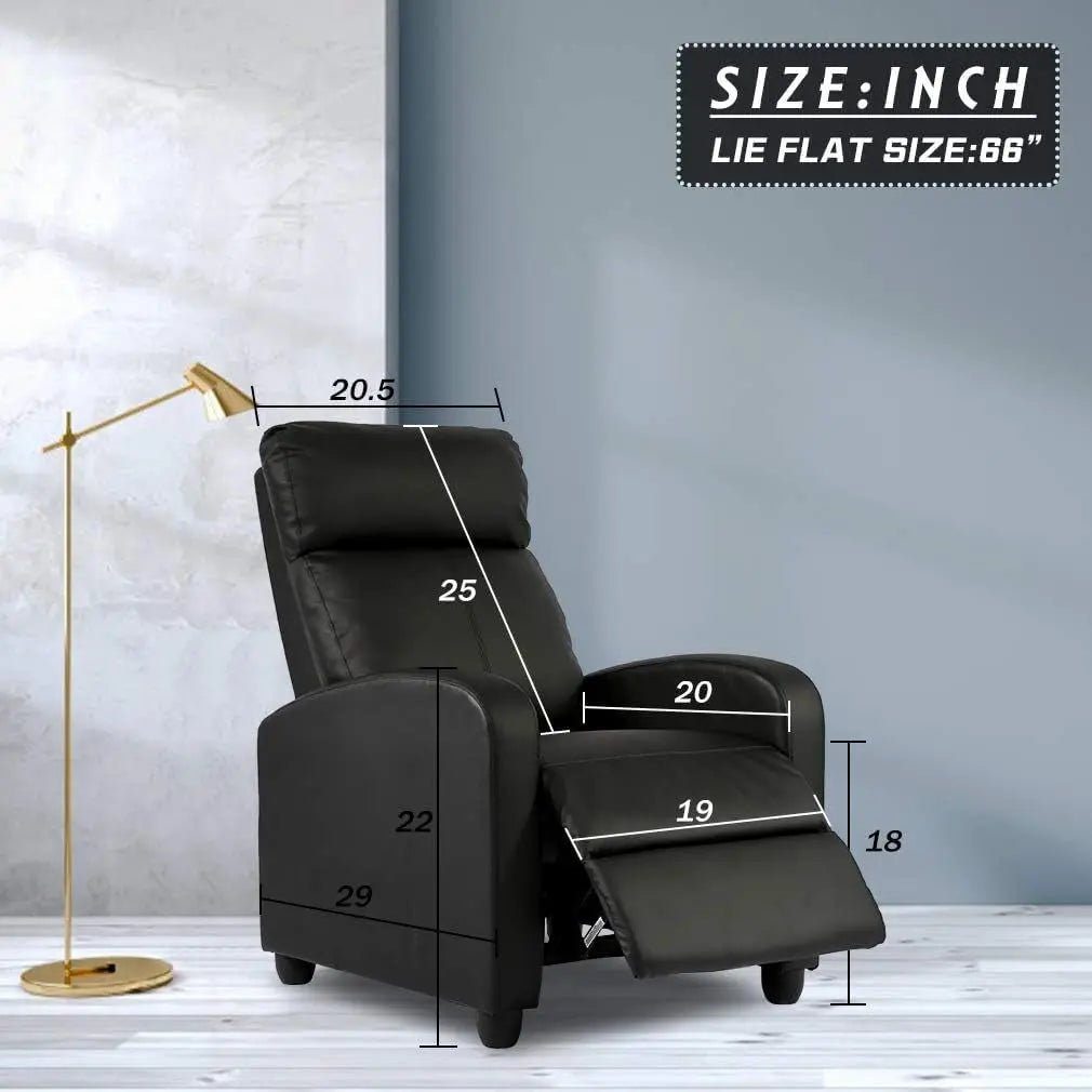 Modern Recliner Sofa With Easy Recline For Living Room - Get it from Bo