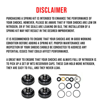 MTS Offroad Can-Am Maverick R Spring Kit - Get it from Bo