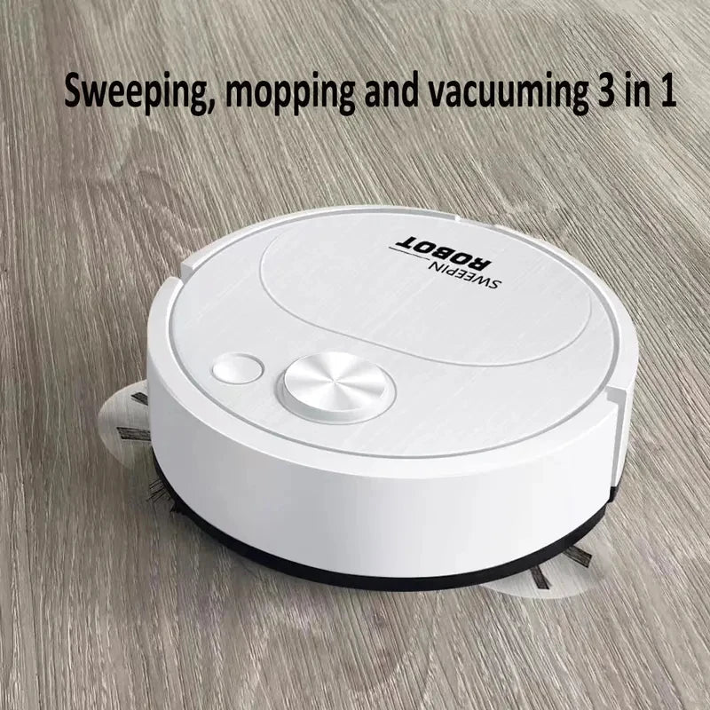 NEW USB Sweeping Robot Vacuum Cleaner Mopping 3 In 1 Smart Wireless 1500Pa Dragging Cleaning Sweep Floor for Home Office - Get it from Bo