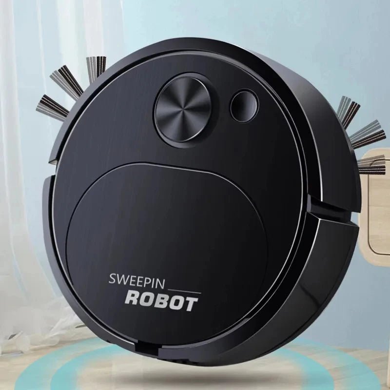NEW USB Sweeping Robot Vacuum Cleaner Mopping 3 In 1 Smart Wireless 1500Pa Dragging Cleaning Sweep Floor for Home Office - Get it from Bo
