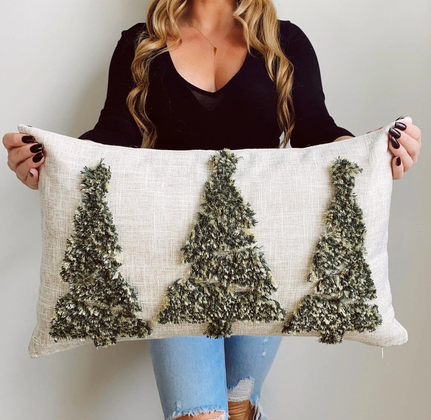 Noel Lumbar Pillow Cover - Get it from Bo
