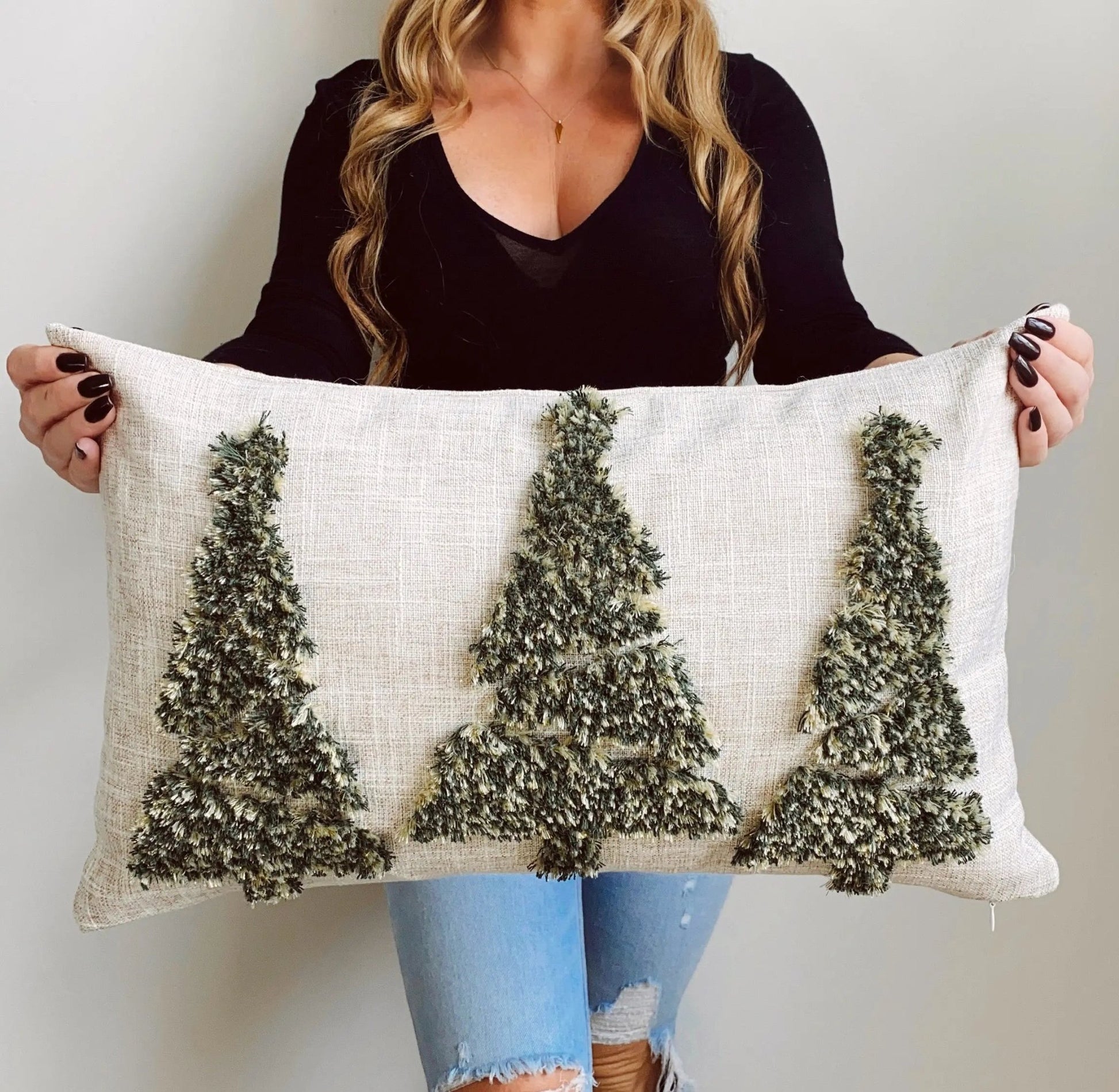 Noel Lumbar Pillow Cover - Get it from Bo
