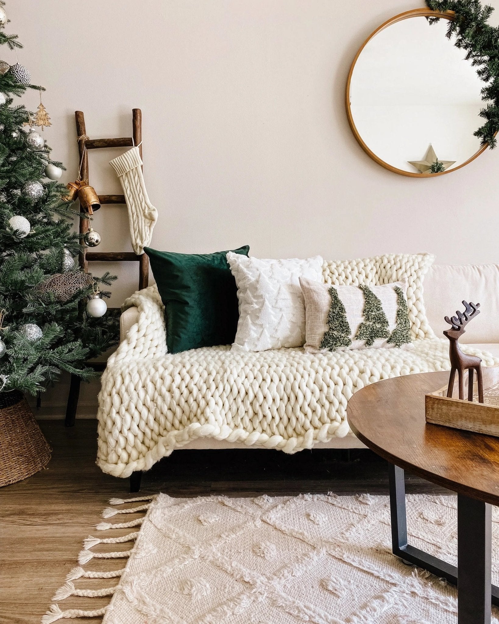 Noel Lumbar Pillow Cover - Get it from Bo