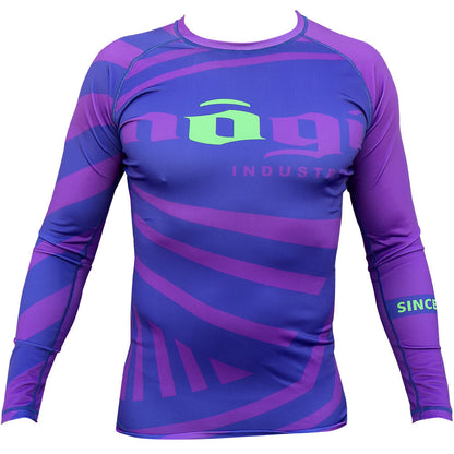 Exeter Long Sleeve Rank Rash Guard - Purple - Get it from Bo