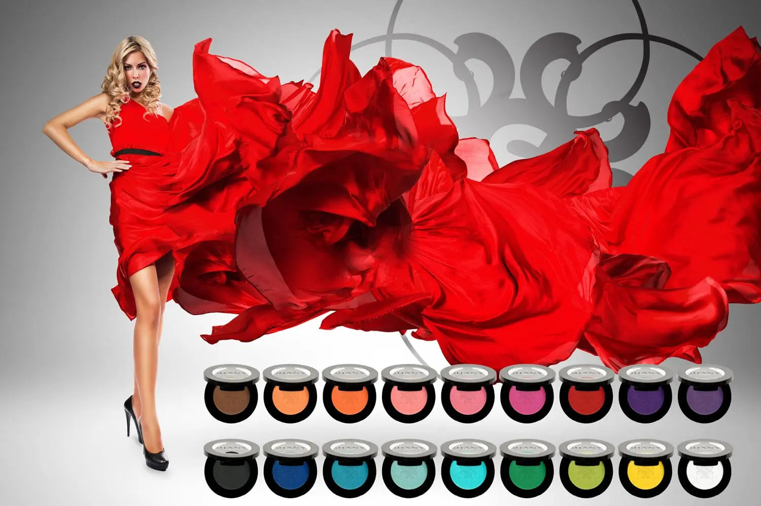 Paraben Free Silky Shimmer Eye Shadow SHANY