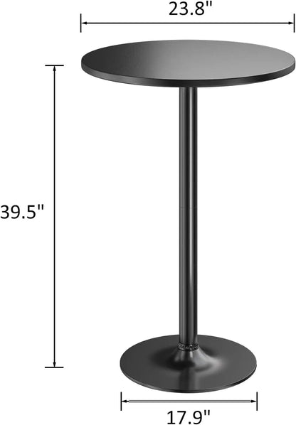 Obsidian Bar Height Pub Table With Industrial Strength - Get it from Bo