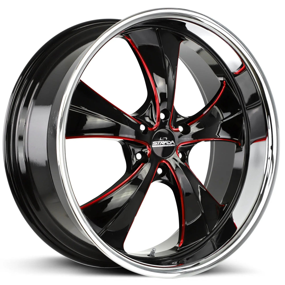 Old Skool Gloss Black Candy Red Milled - Get it from Bo