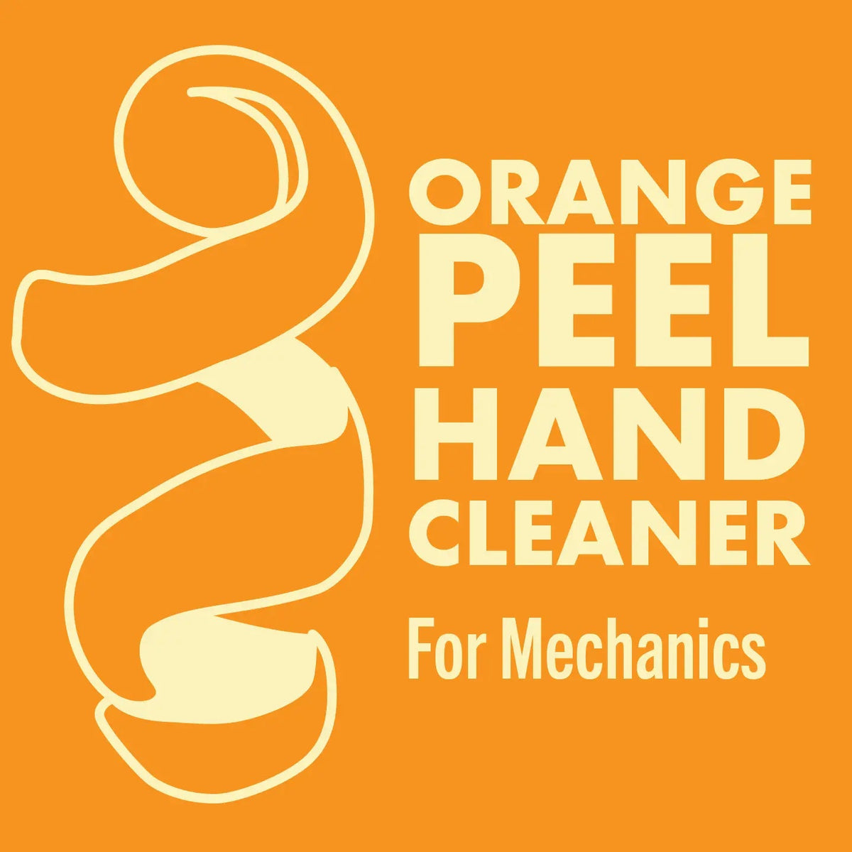 Orange Peel Hand Cleaner - Get it from Bo