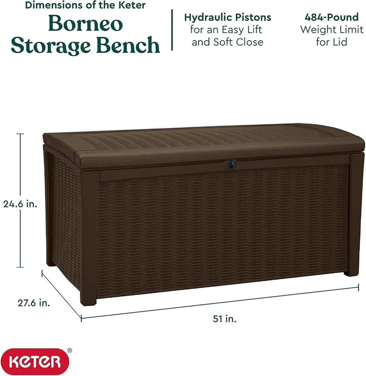 Outdoor Waterproof Storage Deck Box for Garden Use - Get it from Bo