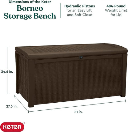 Outdoor Waterproof Storage Deck Box for Garden Use - Get it from Bo