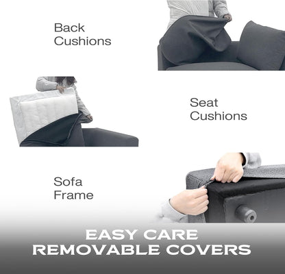 Oversized Modular Sectional Sofa With Removable Cushion Covers ShipItFurniture