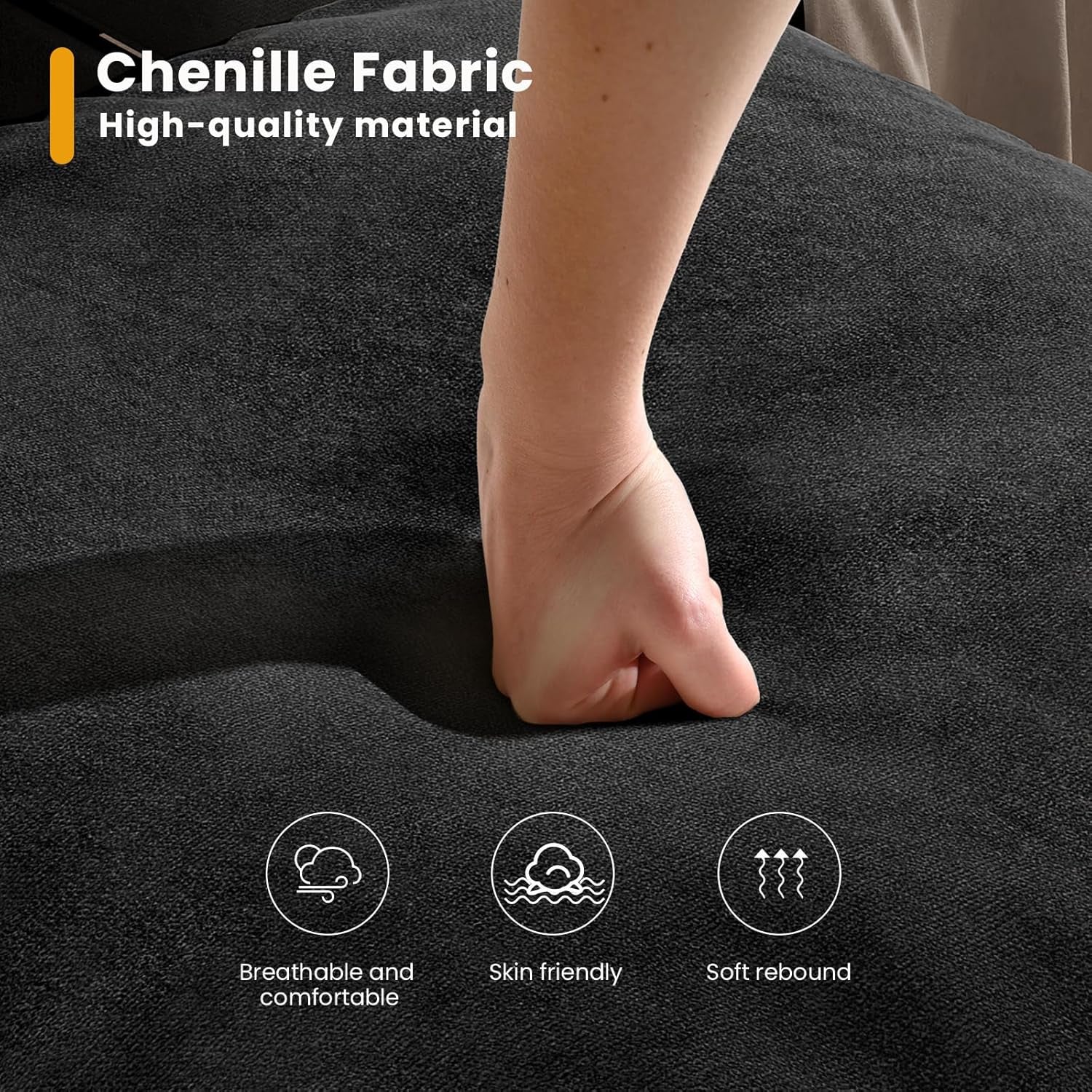 Oversized U Shaped Sectional Sofa with Storage Pockets ShipItFurniture