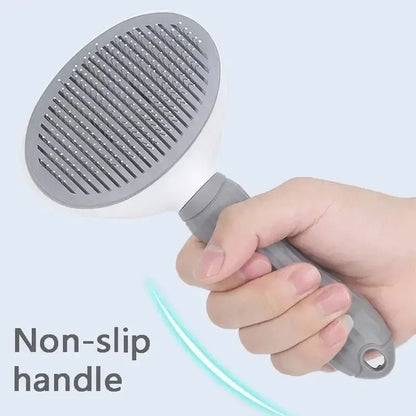 Pet Dog Brush Cat Comb Self Cleaning Pet Hair Remover - Get it from Bo