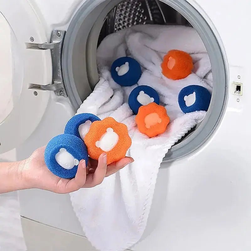 Pet Hair Remover Reusable Ball Laundry Washing Machine Filter 1-5pc - Get it from Bo