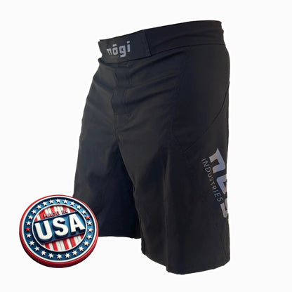 Phantom 4.0 Fight Shorts - Classic Black - MADE IN USA - Get it from Bo