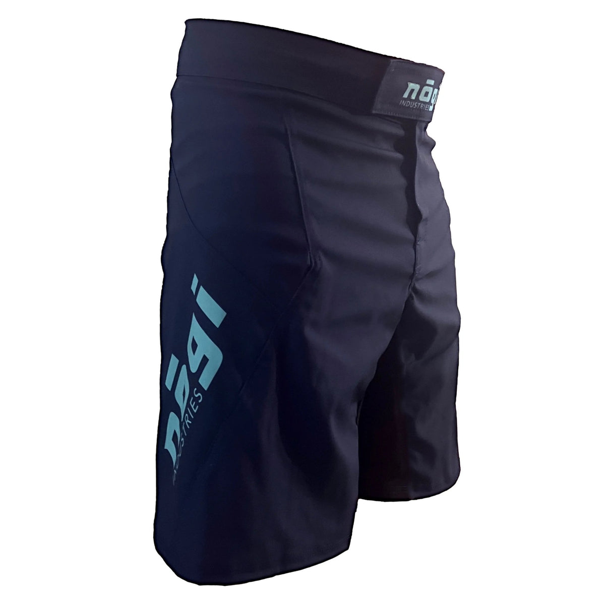Phantom 4.0 Fight Shorts - Midnight Navy & Teal - MADE IN USA - Get it from Bo