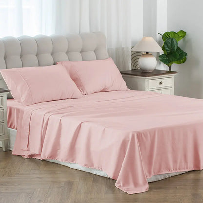 Kasentex Soft Sheet Bedding Set in Deep Pocket, Hypoallergenic and Breathable, Room Decor, Graduation Gifts Kasentex