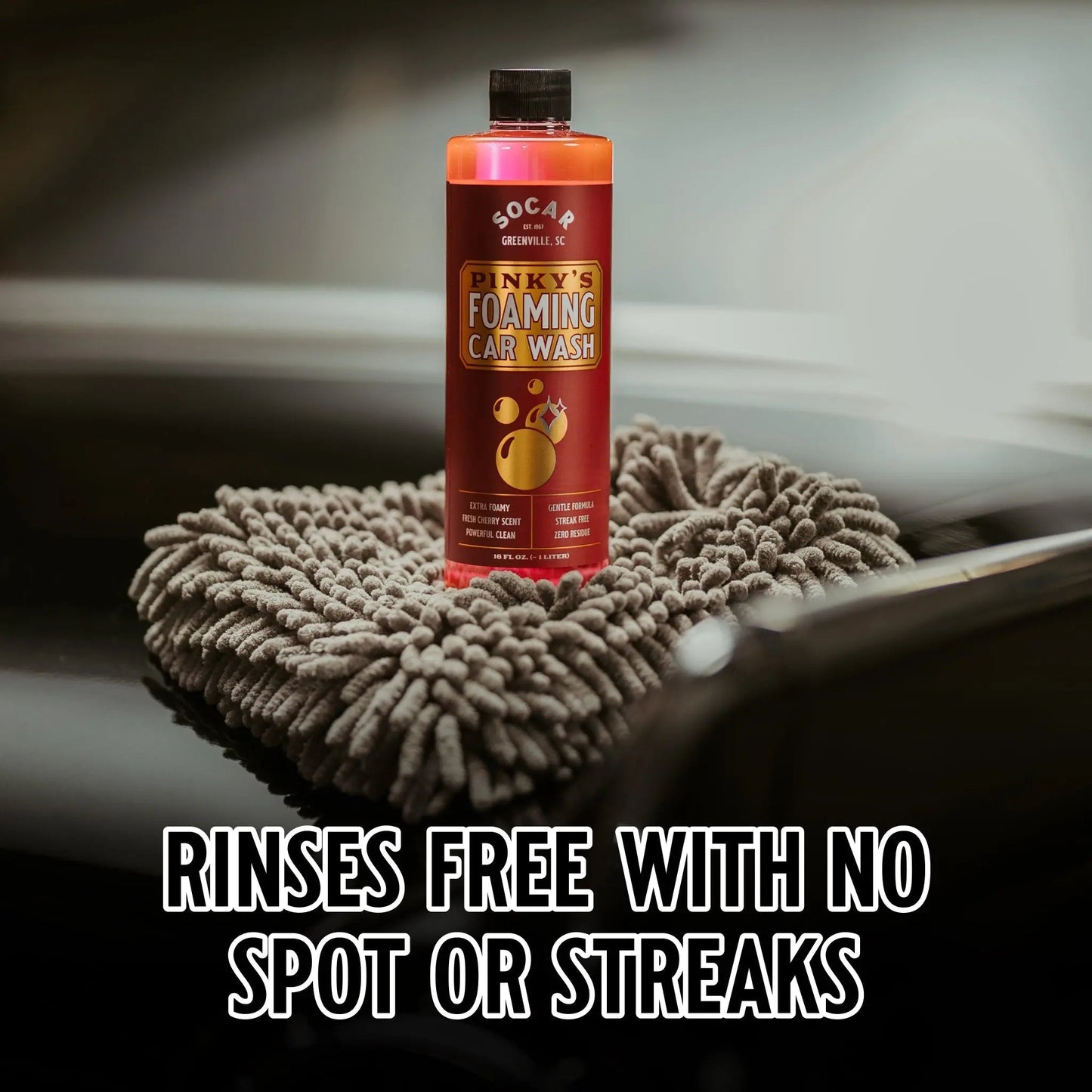 Pinky’s Foaming Car Wash - Get it from Bo