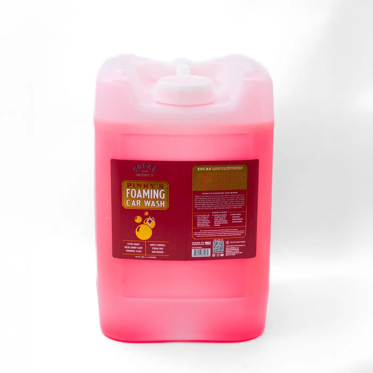 Pinky’s Foaming Car Wash - Get it from Bo