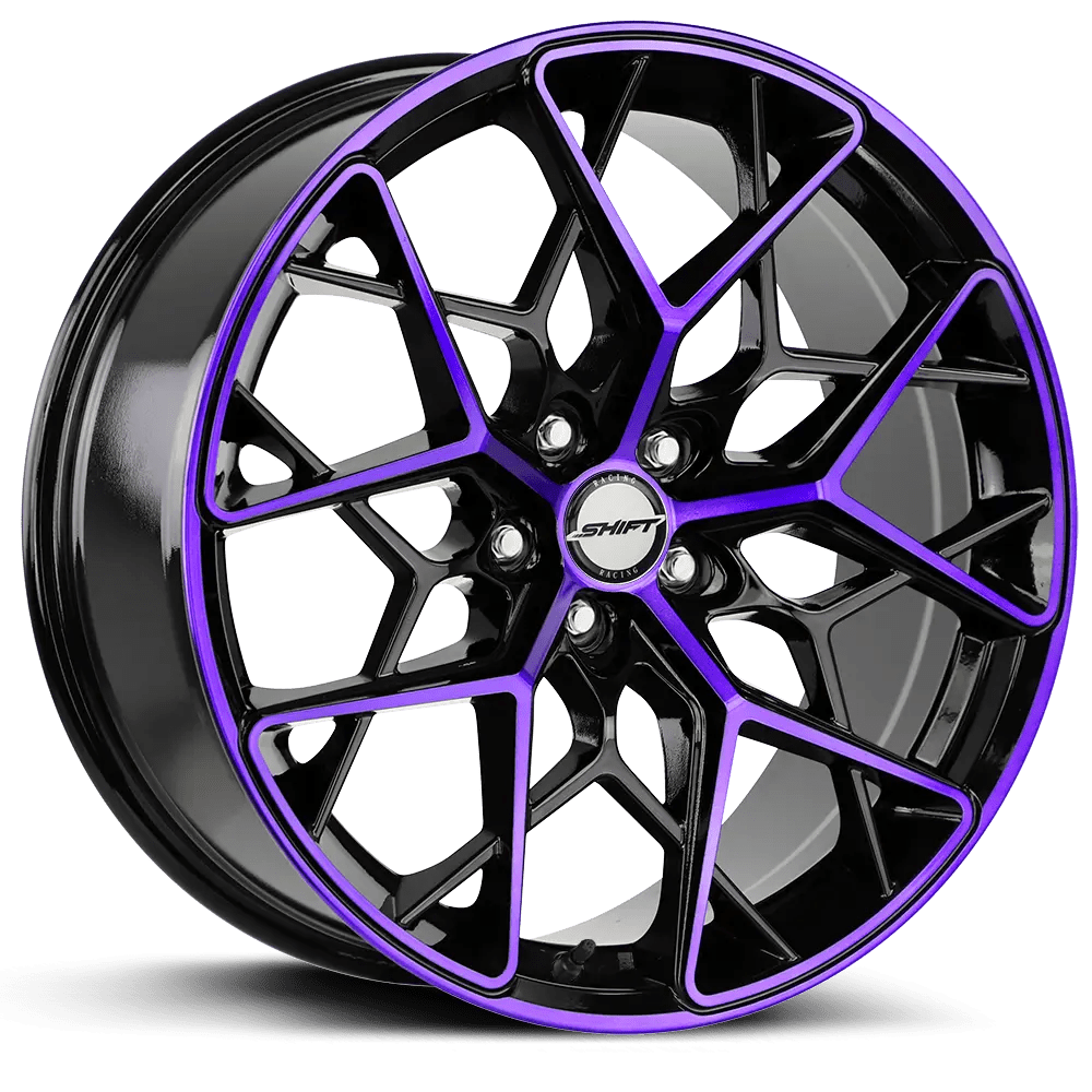 Piston Gloss Black Purple Machined - Get it from Bo
