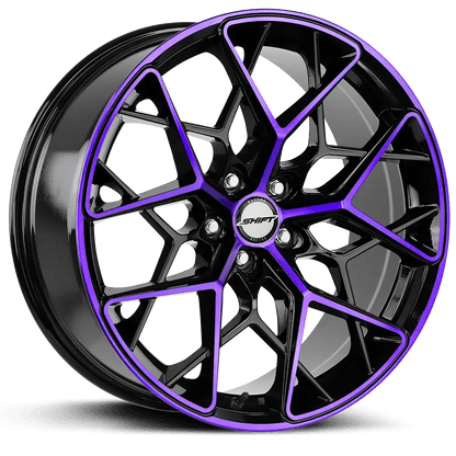 Piston Gloss Black Purple Machined - Get it from Bo