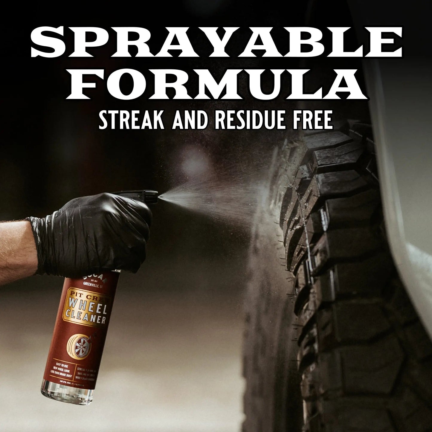 Pit Crew Wheel Cleaner with PrecisionClean Technology™ - Get it from Bo
