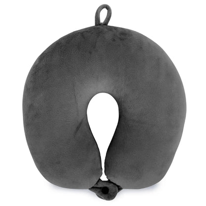 Plush Microbeads Travel Neck Pillow - Get it from Bo