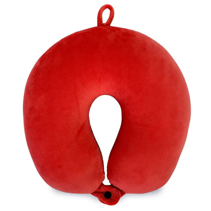 Plush Microbeads Travel Neck Pillow - Get it from Bo