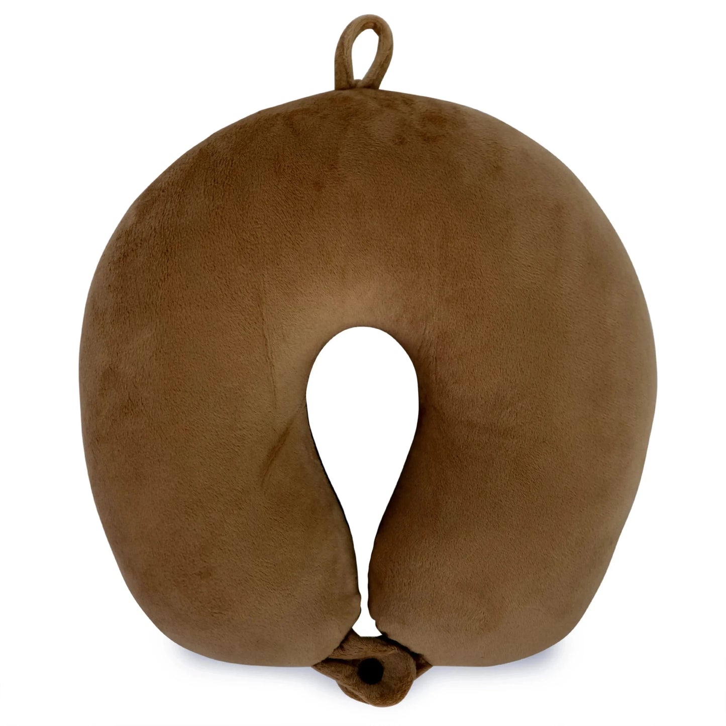 Plush Microbeads Travel Neck Pillow - Get it from Bo