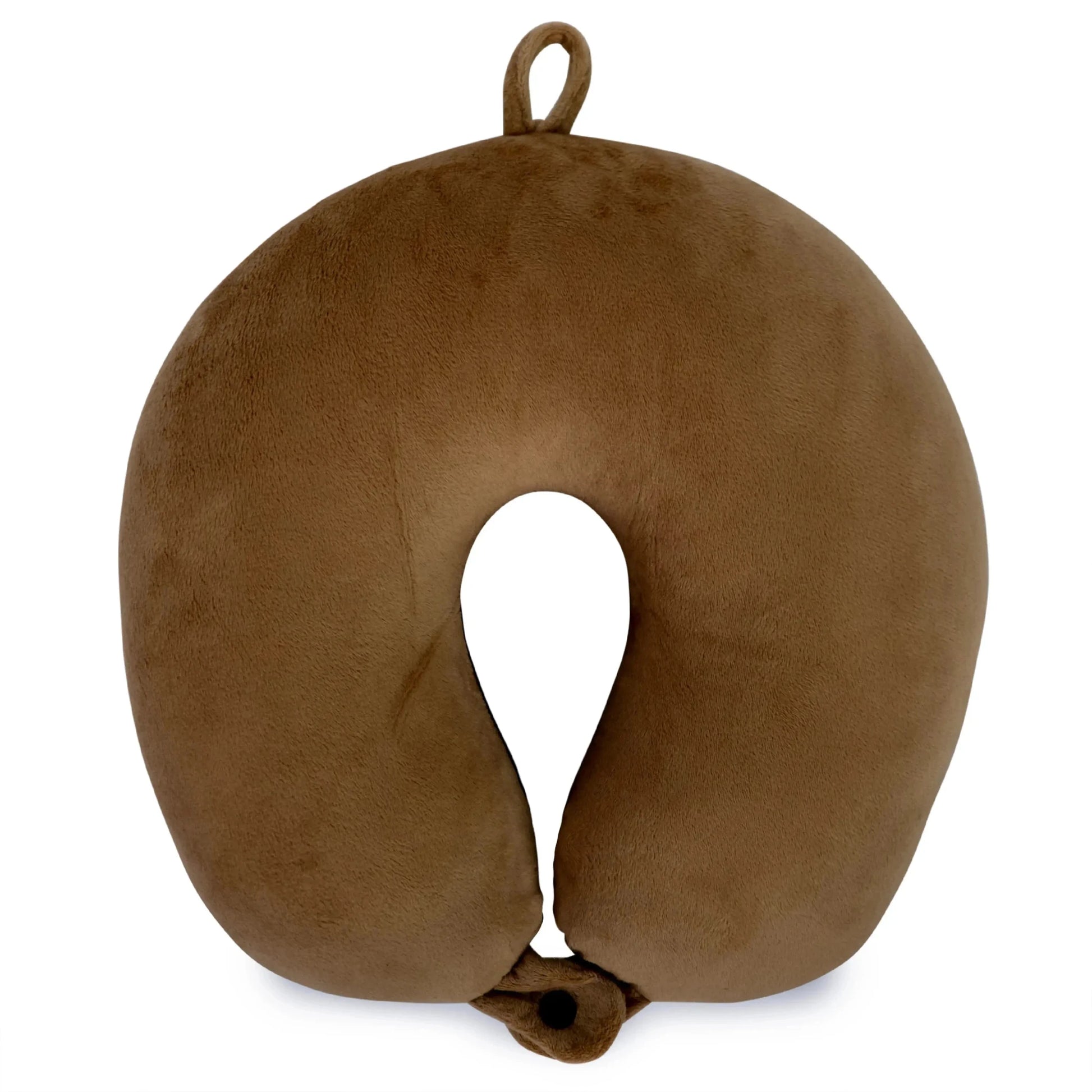 Plush Microbeads Travel Neck Pillow - Get it from Bo