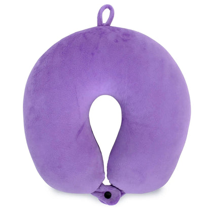 Plush Microbeads Travel Neck Pillow - Get it from Bo