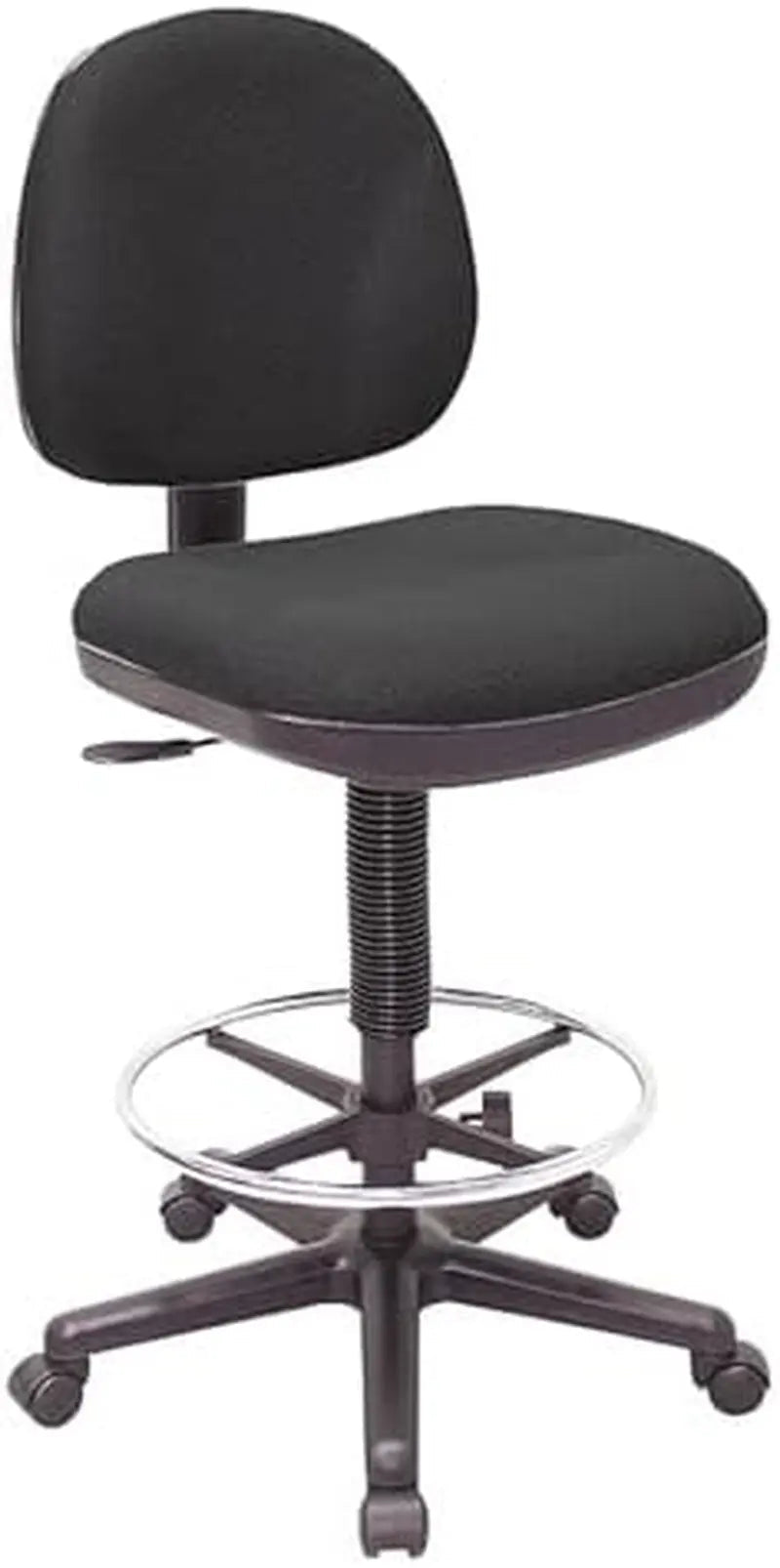 Pneumatic Adjustable Office Stool Black Multitask Ergonomic - Get it from Bo