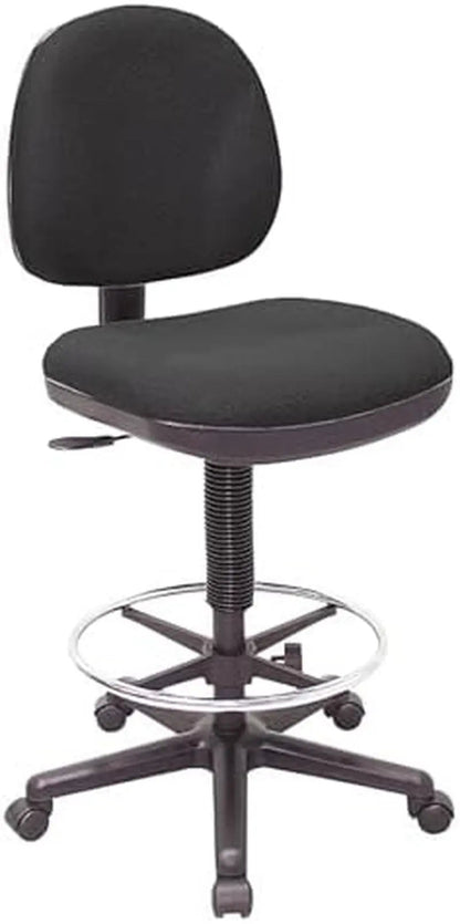 Pneumatic Adjustable Office Stool Black Multitask Ergonomic - Get it from Bo