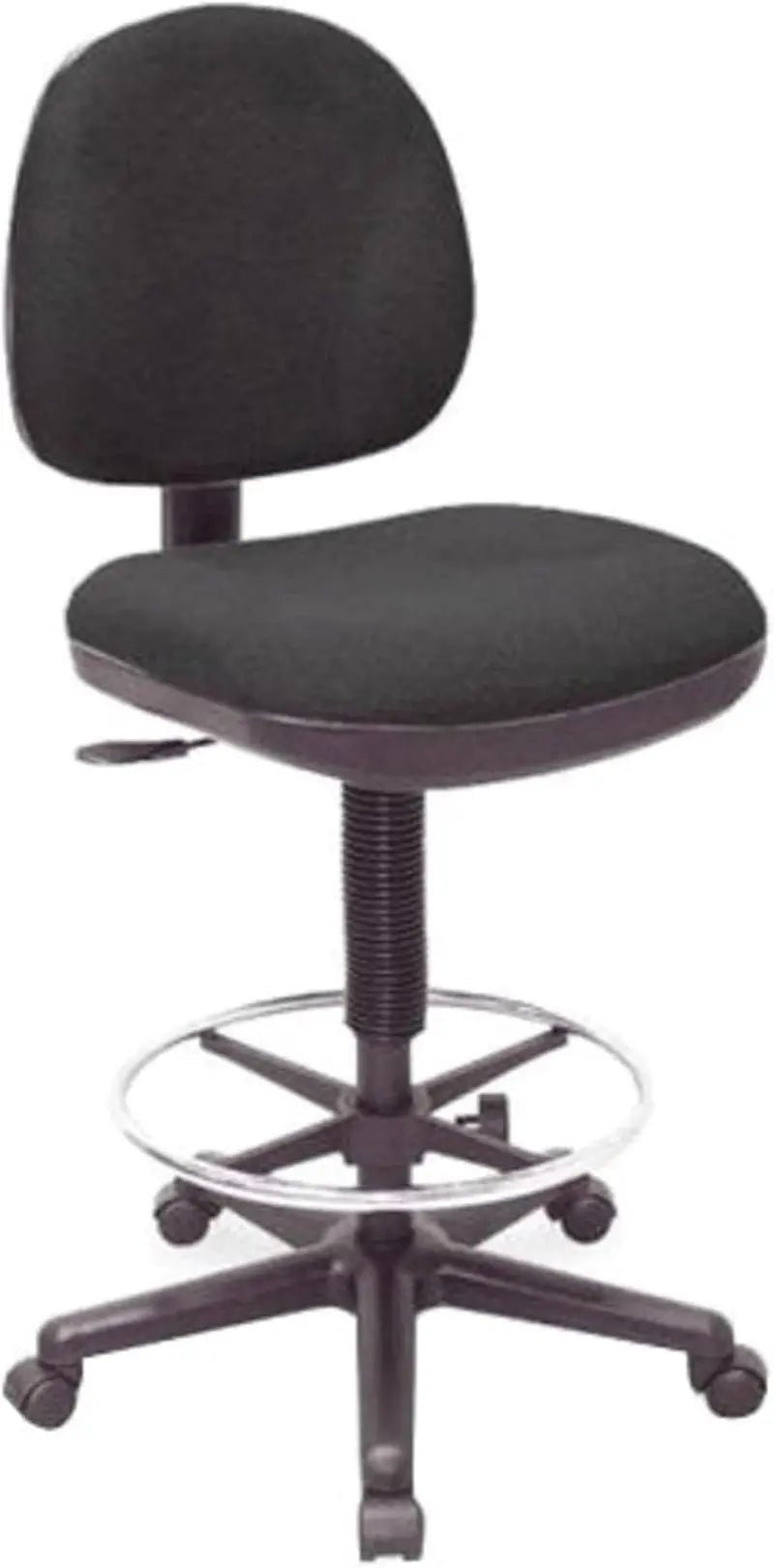 Pneumatic Adjustable Office Stool Black Multitask Ergonomic - Get it from Bo