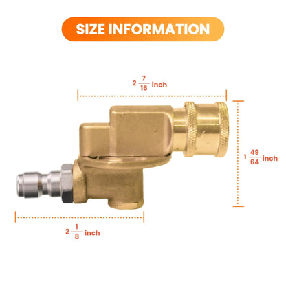 Pressure Washer Pivoting Coupler - Get it from Bo