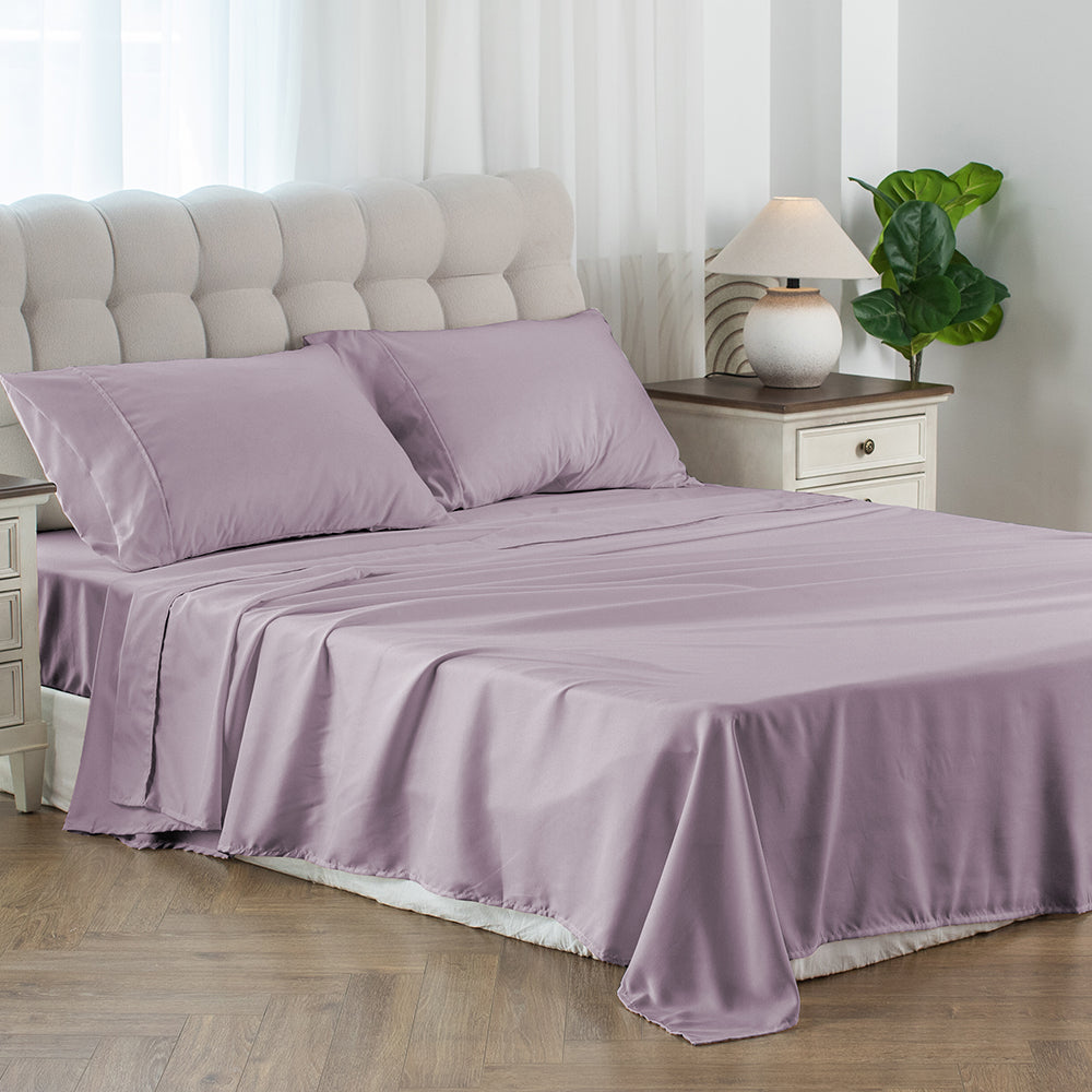 Kasentex Soft Sheet Bedding Set in Deep Pocket, Hypoallergenic and Breathable, Room Decor, Graduation Gifts Kasentex