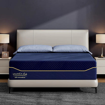 Queen 12Inch Cooling Gel Memory Foam Mattress CertipurUS - Get it from Bo