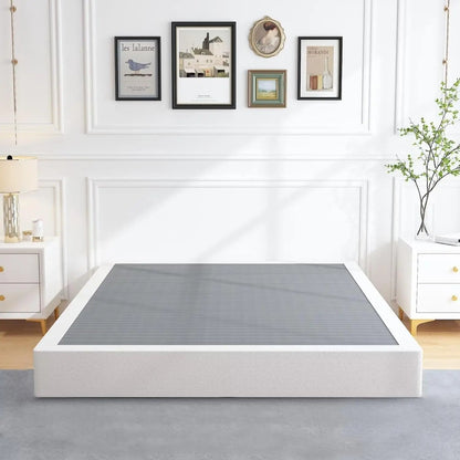 Queen Heavy Duty Metal Box Spring Mattress Foundation - Get it from Bo