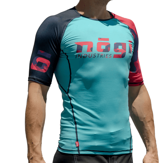 Recall Camo Short Sleeve Rash Guard - Get it from Bo