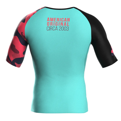 Recall Camo Short Sleeve Rash Guard - Get it from Bo