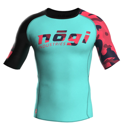 Recall Camo Short Sleeve Rash Guard - Get it from Bo